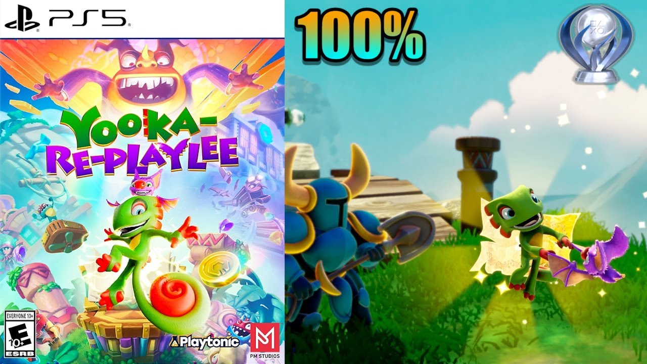Yooka-Re-Playlee [47] 100% PS5 Longplay - YouTube