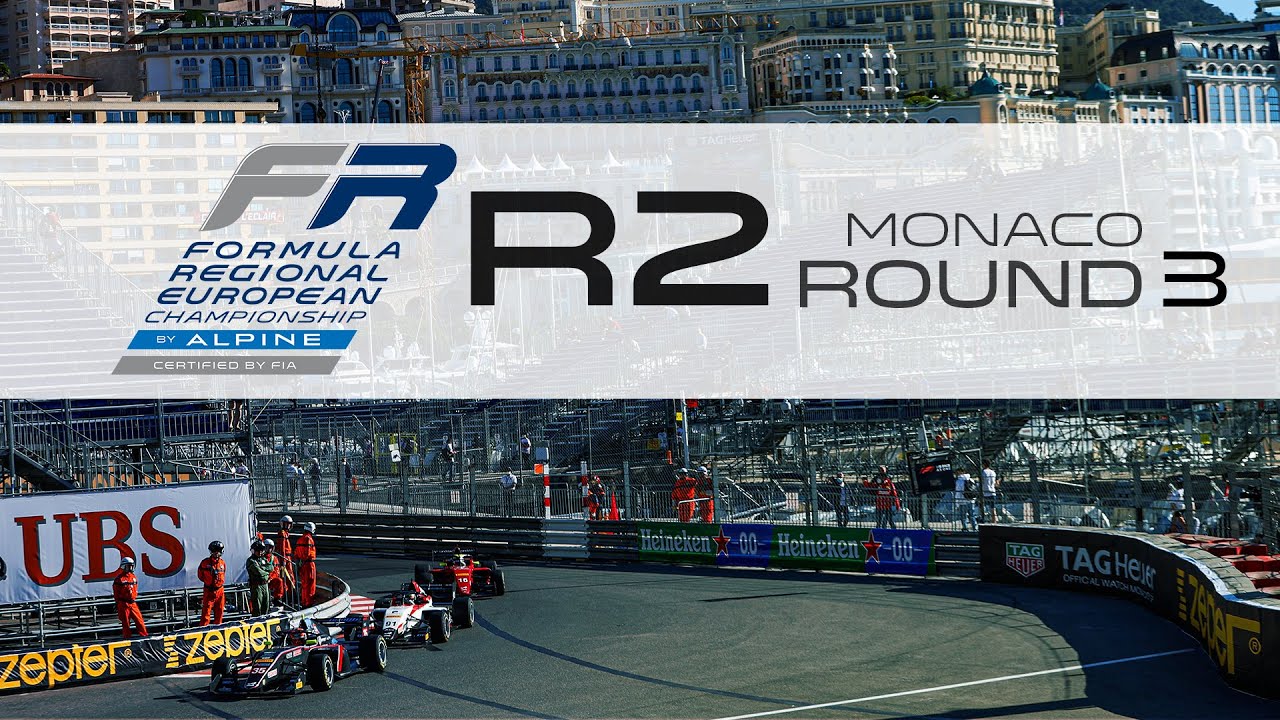 Race 2 - Round 3 Monaco Monte Carlo F1 Circuit - Formula Regional European Championship by Alpine