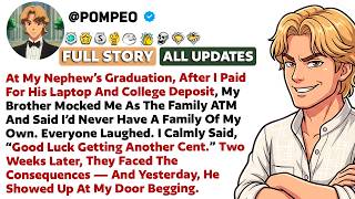 When My Nephew Graduated, I Bought Him a New Laptop and Paid His College Deposit Out of My Own...