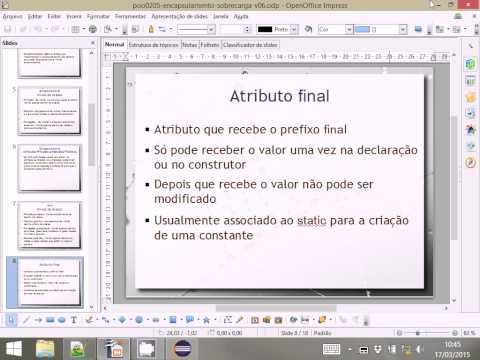 Encapsulamento e Sobrecarga - Aula 06 - Programação Orientada a Objetos