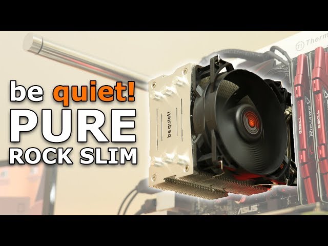 be quiet! Pure Rock Slim CPU Cooler Un-boxed & Tested 