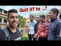 Iitians quitting college for this university fees hostel tour campus