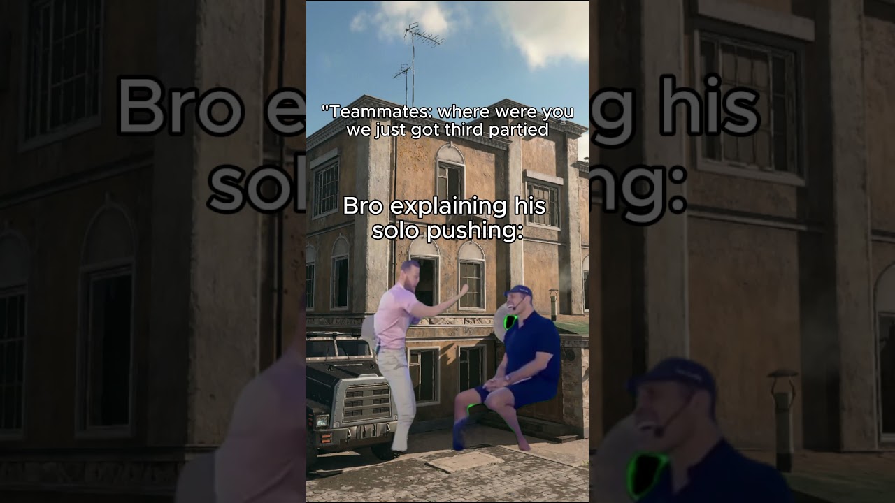 Solo pushing is more fun 