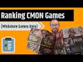 Ranking My CMON Games - Zombicide, Cthulhu Death May Die, Arcadia Quest and More!