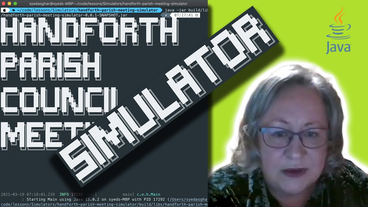 Handforth Parish Council Meeting Simulator - Save Jackie Weaver!! ...in ...