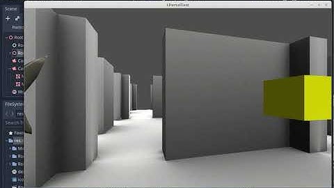 Portal rendering in Godot 3.2 - part 2