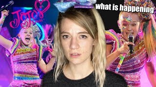 my sister forced me to go to a JOJO SIWA concert with her