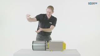 Carbon Filter for Ecor Pro Dehumidifiers EPCARFIL30 Principle of Use