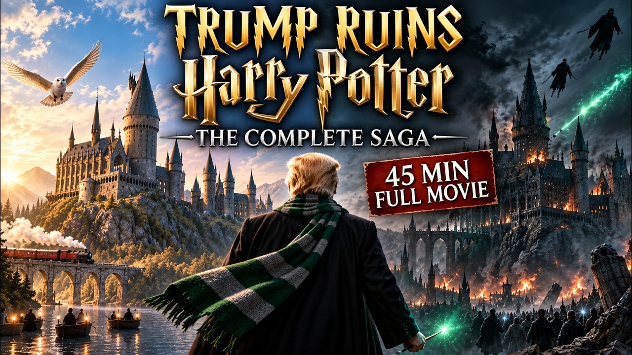 ⁣Trump Ruins the Entire Harry Potter Saga | Full Movie (AI Parody)