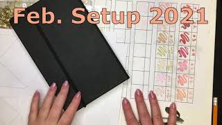 FEB 2021 Planner Setup