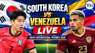 WATCH | South Korea vs Venezuela LIVE | International Friendly 2026 | KOR vs VEN