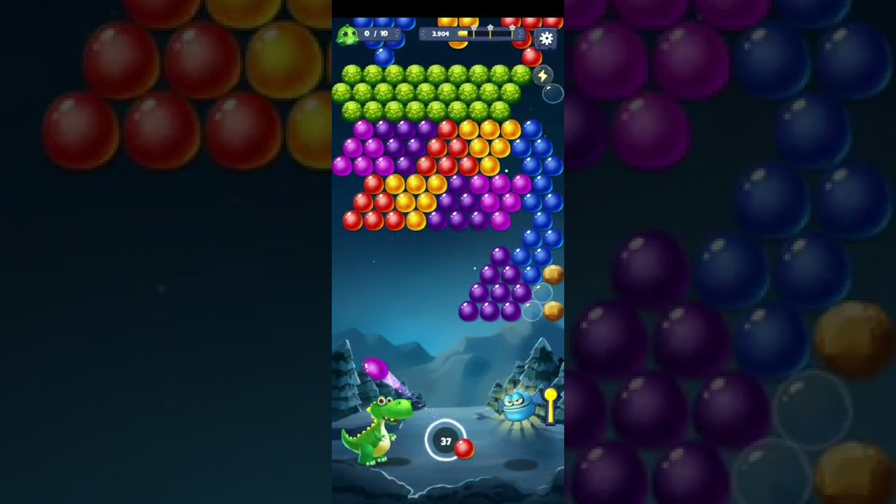 Bubble Shooter (happy dragon) nivel 260 con 🌟 🌟 🌟 YouTube