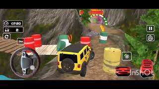 OffRoad Mode mantain danger road Jeep simulator game