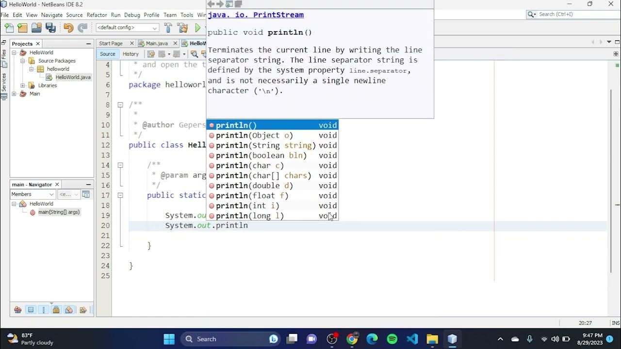 Java Part 6 - Java Output String - YouTube