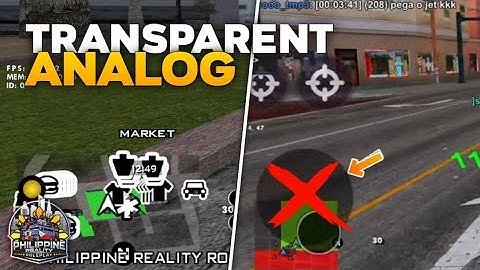 TRANSPARENT JOYSTICK TUTORIAL | PHRRP | GTA SAMP RP