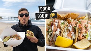 San Diego Mexican FOOD TOUR! (3 types of TACOS , California Burrito, & Carne Asada Fries)