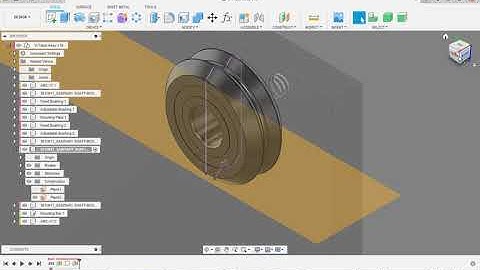 Adding a Slider Joint to a V-Track Assembly
