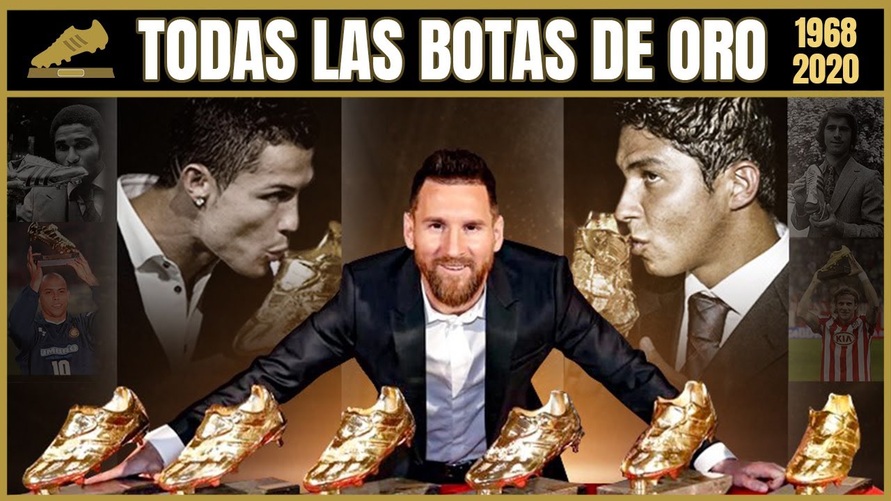 ¿Quién tiene más botas de oro en la historia del fútbol