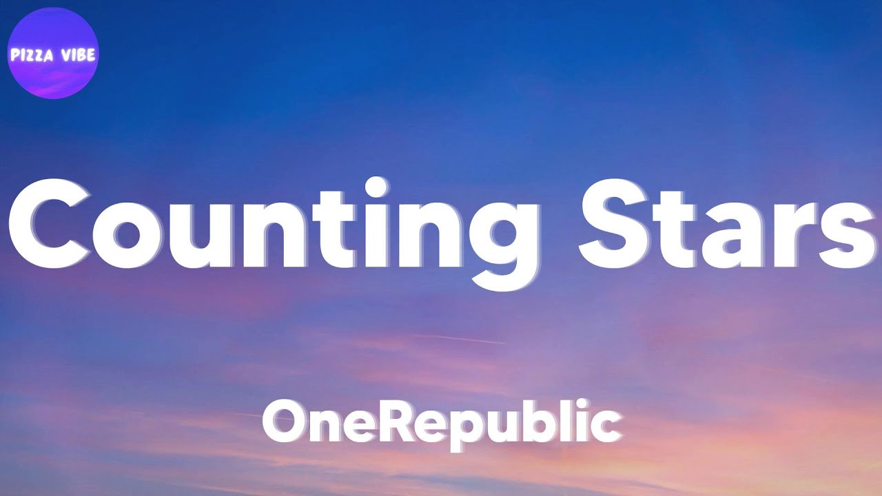 Onerepublic counting stars текст