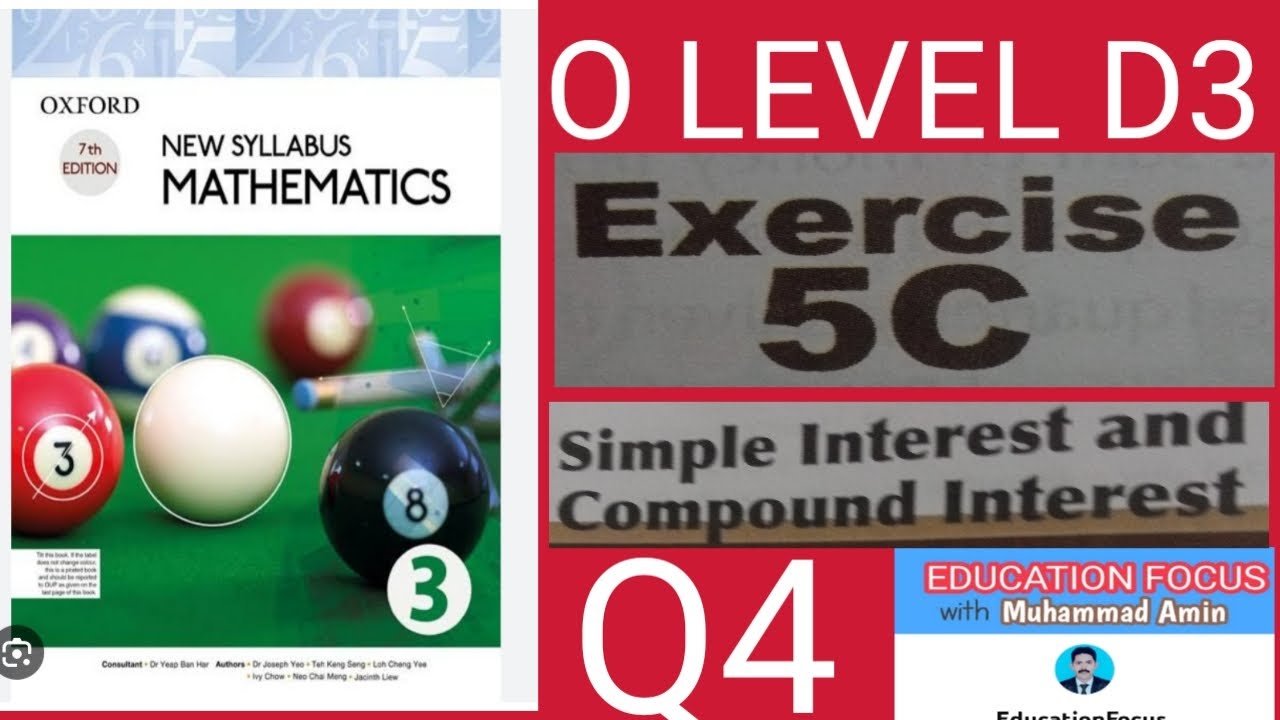 OXFORD 7TH EDITION| NEW SYLLABUS MATHEMATICS 3|EXERCISE 5C|QUESTION 4|O ...