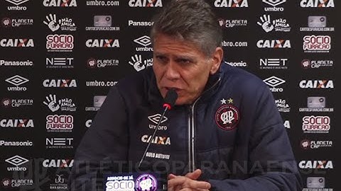 Entrevista pós-jogo: Atlético Paranaense 1x1 Vitória - Paulo Autuori