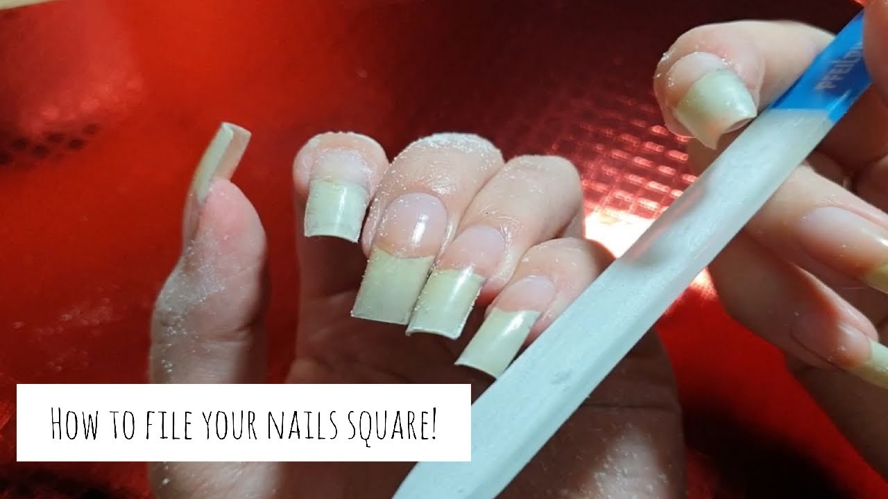 Classic Square Head Fake Nails Gentle to Natural Nails for Women for  Experienced People to Train Nail Art Skills Glue Models JP2115 - Walmart.com