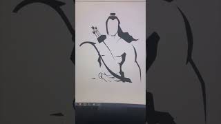 Making Ram jii  from python check it out