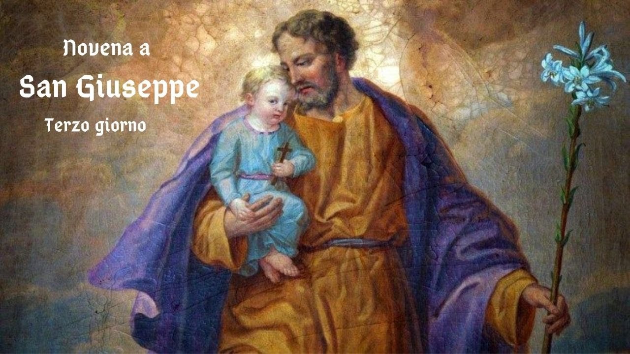 Novena a san Giuseppe - 3 giorno - YouTube