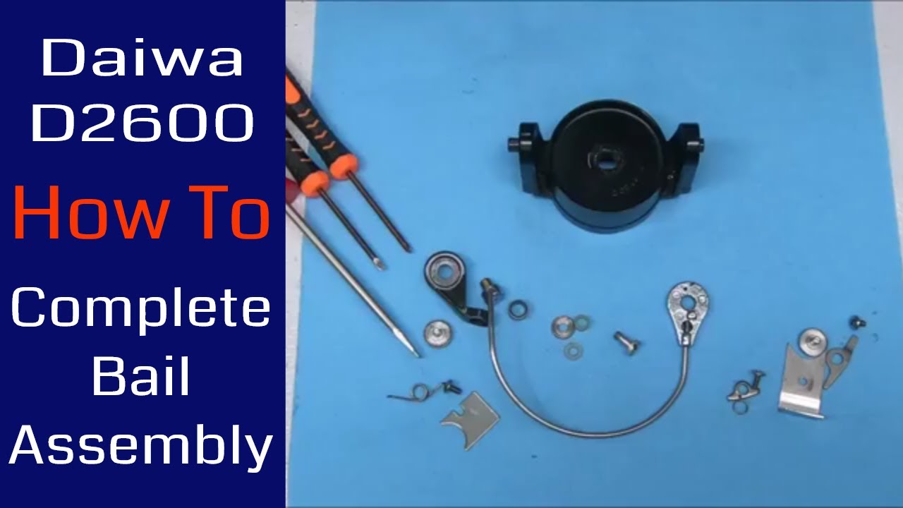 Daiwa D2600 Bail Assembly How To: Fishing Reel Repair 