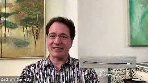 Zachary Carrettín talks about a very special bow.