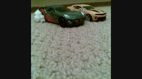 Smokescreen transformation (stop motion)