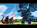 Naga Godzilla Geogantis vs Shin Godzilla And Godzilla - Hungry Dragon - Part 2