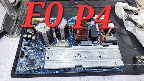 PEL Dawlance Orient Dc inverter ac F0 P4 error code outdoor pcb Ac pcb Repairing course Ustad Babar