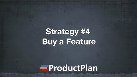 Product Roadmap Prioritization: Buy a Feature