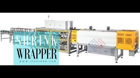 STEPLEAD automatic shrink film packaging machine, bottle wrapping machine -2020(HIGH SPEED)