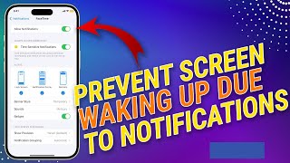 Stop iPhone 15 Lock Screen Notifications from Waking Up the Screen screenshot 4