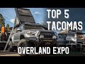 Top 5 Tacomas at Overland Expo West 2019 | Flagstaff Arizona