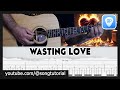 Iron Maiden Wasting Love TAB Guitar Cover Lesson 