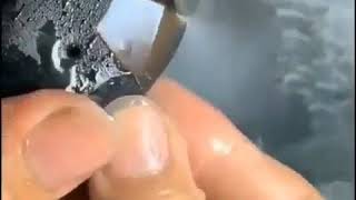 how to make a crab with stone