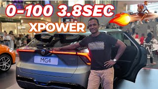 MG4 XPOWER 0-100 in 3.8secs! WARP speed EVs