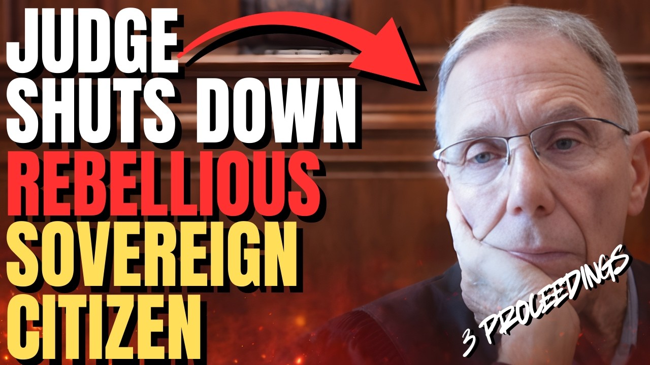 Repeat Sovereign Citizen’s Wild Legal Claims Shut Down by Judges