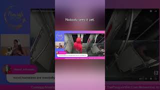 CRAZY MAN attacks Woman on the train!