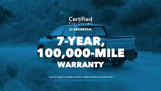 Get the best deal on a certified Honda vehicle when you visit your local Honda dealer.