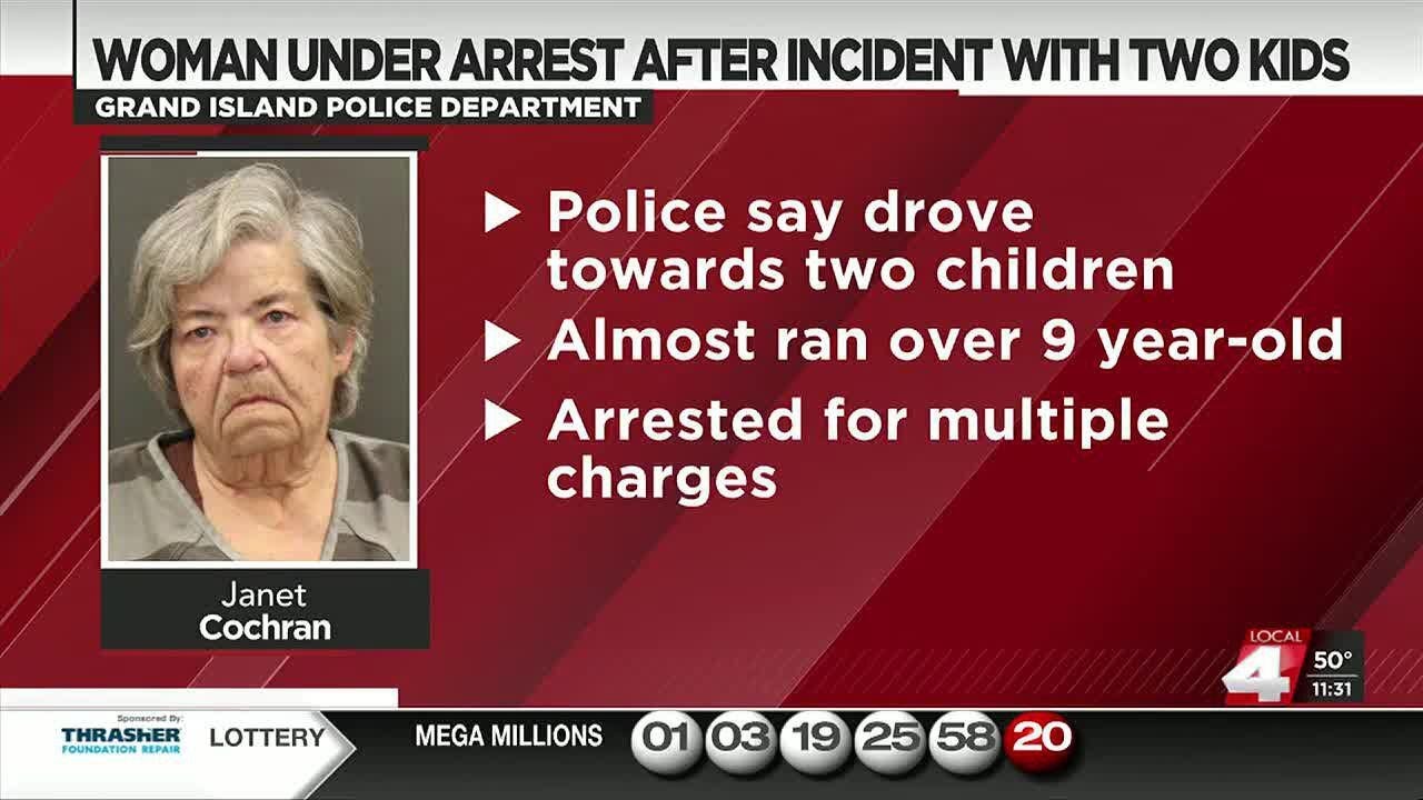 Grand Island woman arrested after threats to two minors - YouTube