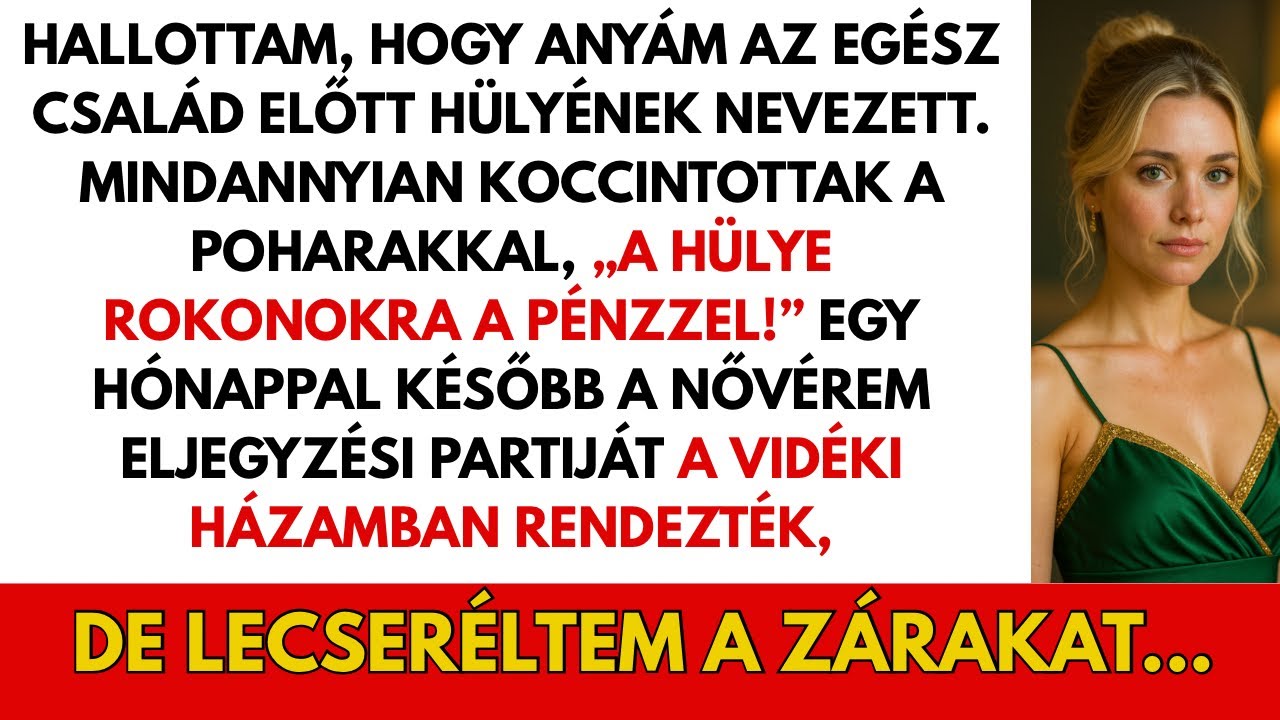 „Hallottam, hogy anyám hülyének nevezett. Aztán a nővérem buliját nálam tartották, de…”