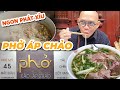 Food For Good #639: Ngon xỉu Phở áp chảo vỉa hè phố cổ Bát Đàn Hanoi