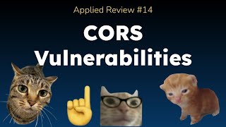 Cross-Origin Resource Sharing | Applied Review #14