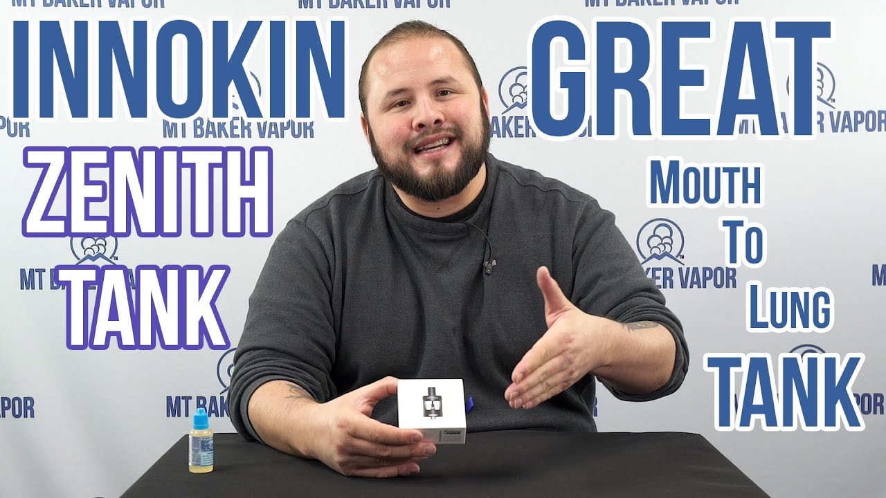 Innokin Zenith MTL Tank by Phil Busardo and Dimitris Agrafiotis Vape Review  | Product Spotlight!