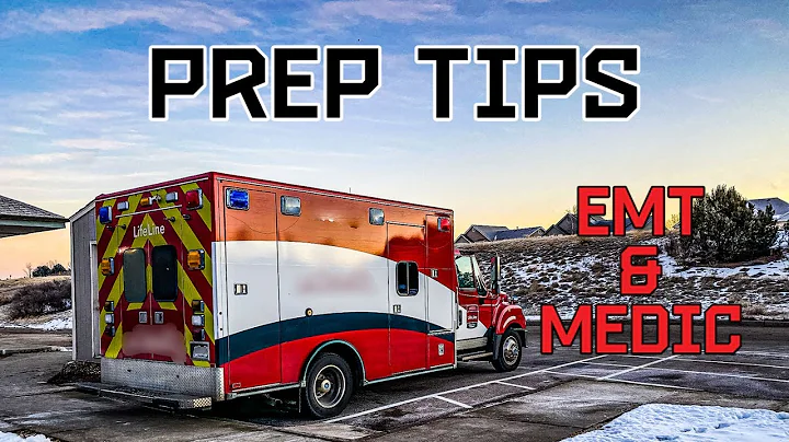 How to Prepare for EMT & Paramedic School