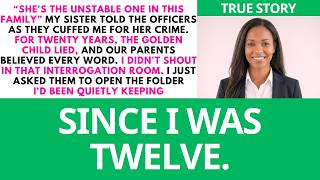 My Parents Framed Me For My Sister's $95K Theft — The Folder I Kept Since 13... | Lily Revenge